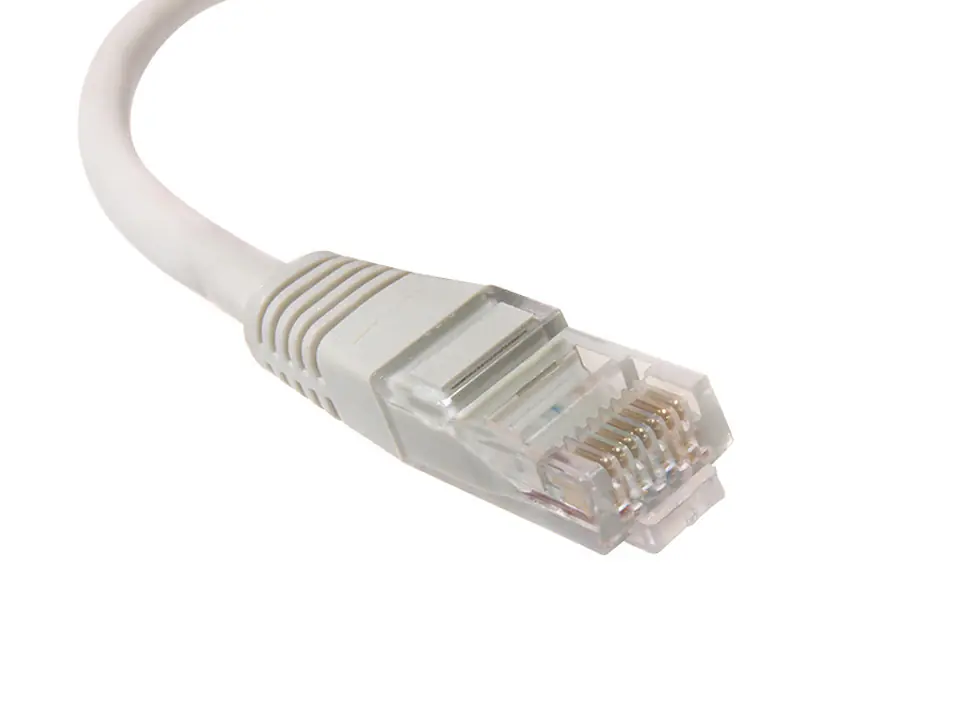 ⁨Maclean UTP patch cord, plug-to-plug cable, Cat6, 3m, grey, MCTV-660⁩ at Wasserman.eu