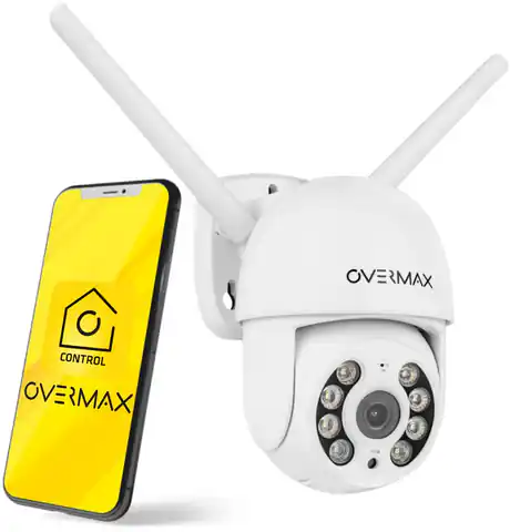 ⁨Kamera IP Overmax Camspot 4.0 PTZ obrotowa zewnętrzna 2MP Full HD IP65⁩ w sklepie Wasserman.eu