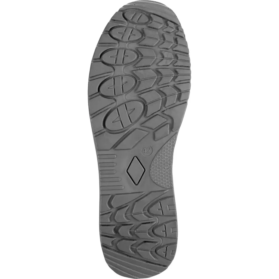 ⁨SHOES, KNITTED, 3D, GREY-BLACK, S1 SRC, "44", CE, LAHTI⁩ at Wasserman.eu