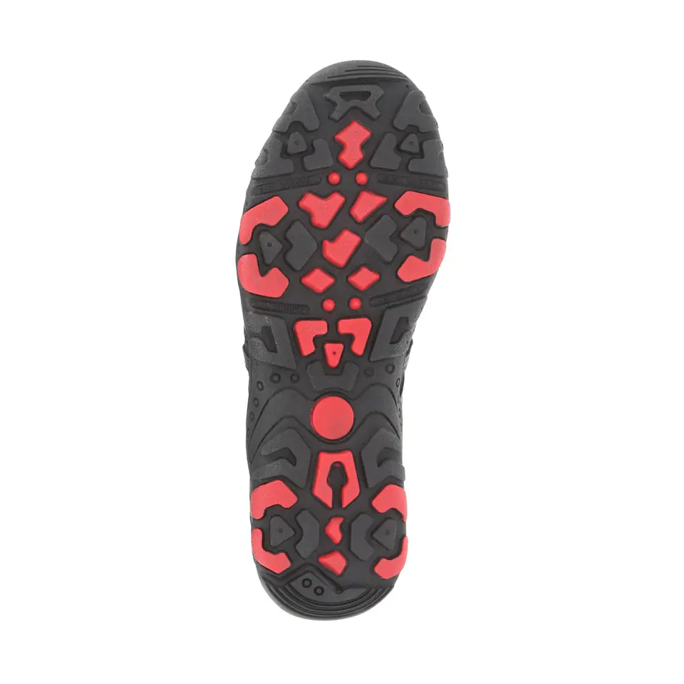 ⁨TREKKING SANDALS, PU/MESH, BLACK-RED, "46", LAHTI⁩ at Wasserman.eu