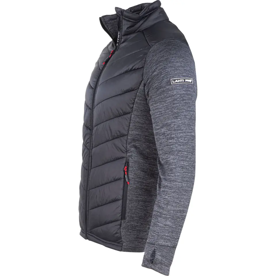 ⁨JACKET PADDED GREY-BLACK, "2XL", CE, LAHTI⁩ at Wasserman.eu