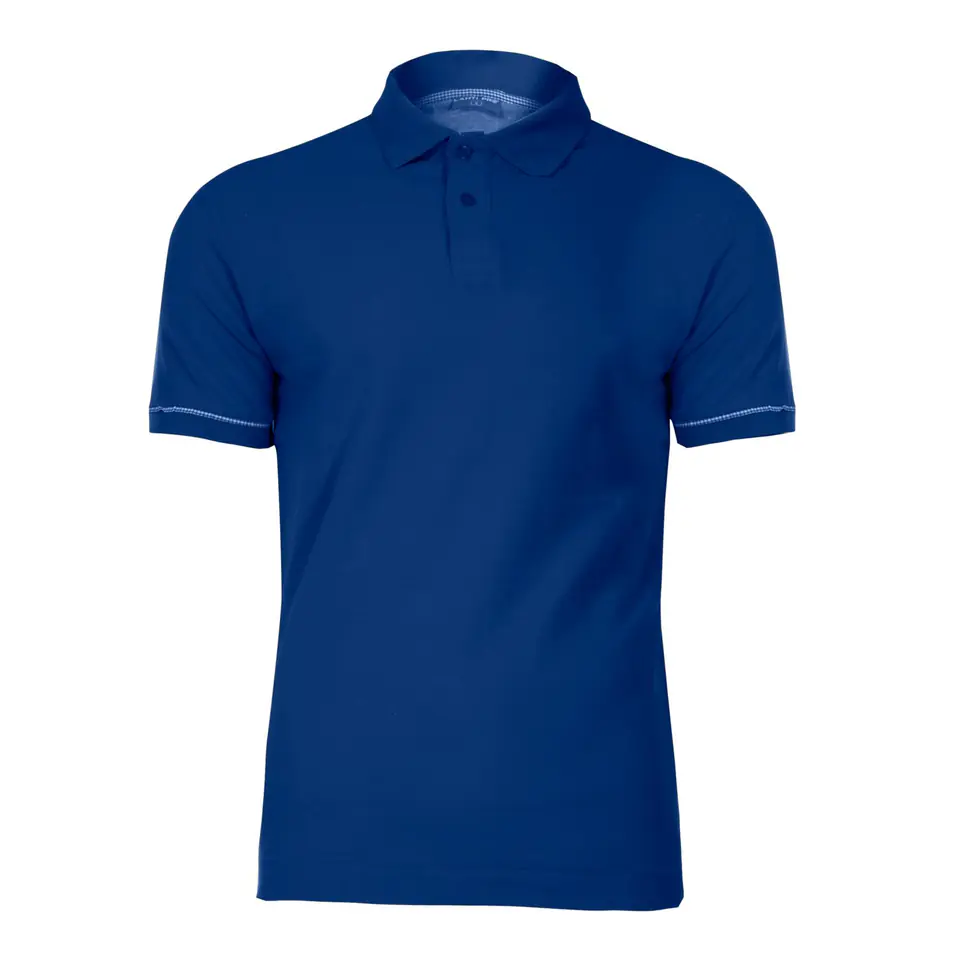 ⁨KOSZULKA POLO, 220G/M2, GRANATOWA,  "S", CE, LAHTI⁩ w sklepie Wasserman.eu