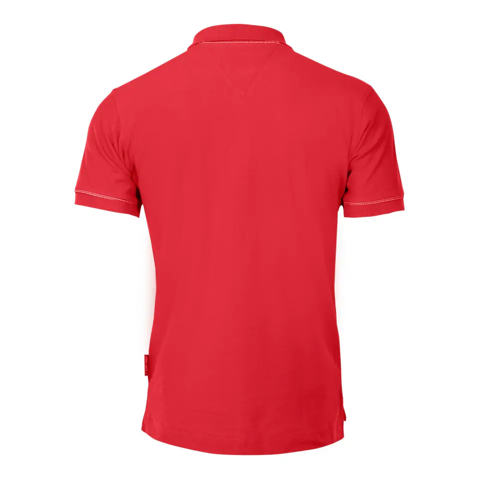 ⁨KOSZULKA POLO, 220G/M2, CZERWONA, "2XL", CE, LAHTI⁩ w sklepie Wasserman.eu