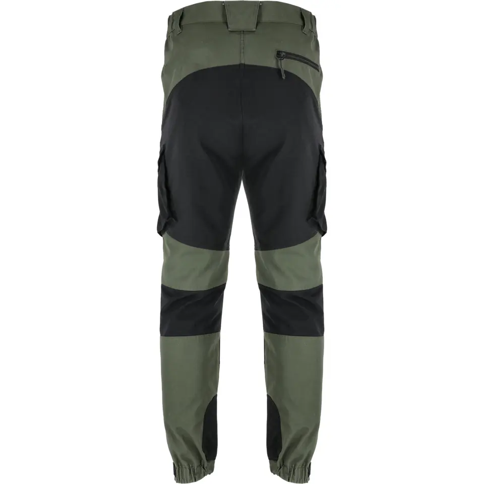 ⁨PANTS WITH STRETCH ELEMENTS GREEN-BLACK, "2XL", CE, LAHTI⁩ at Wasserman.eu