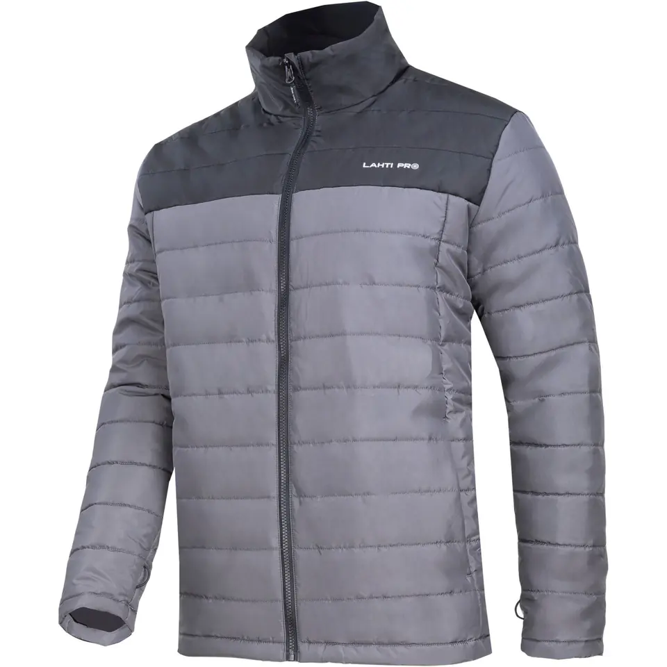 ⁨COAT, 3IN1, WITH DETACHABLE LINING, GREY-BLACK,"M",CE,LAHTI⁩ at Wasserman.eu