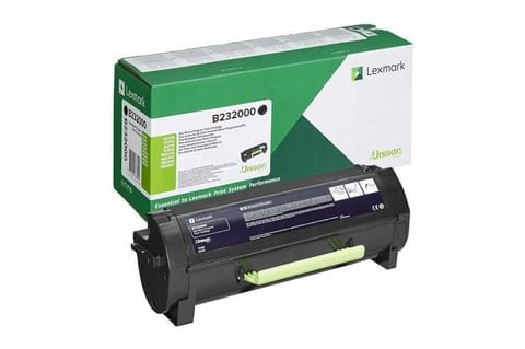 ⁨Toner Lexmark B232000        black                   B232000⁩ at Wasserman.eu