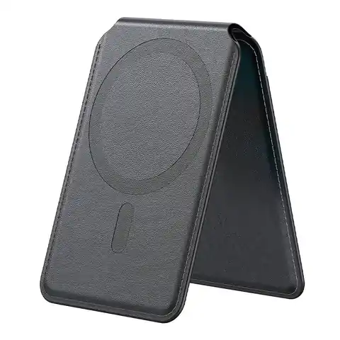 ⁨Portfel magnetyczny Lisen do iPhone (czarny)⁩ w sklepie Wasserman.eu