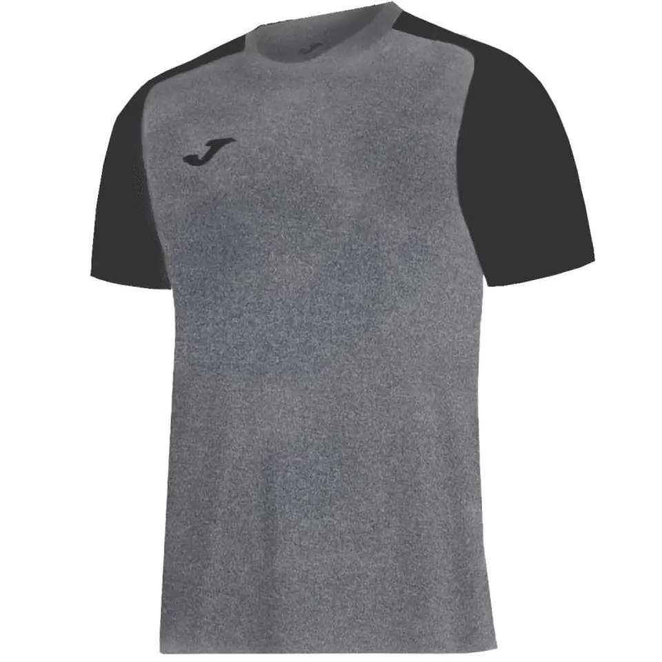 ⁨Koszulka piłkarska Joma Academy IV Sleeve 101968 (kolor Czarny. Szary/Srebrny, rozmiar 2XL-3XL)⁩ w sklepie Wasserman.eu
