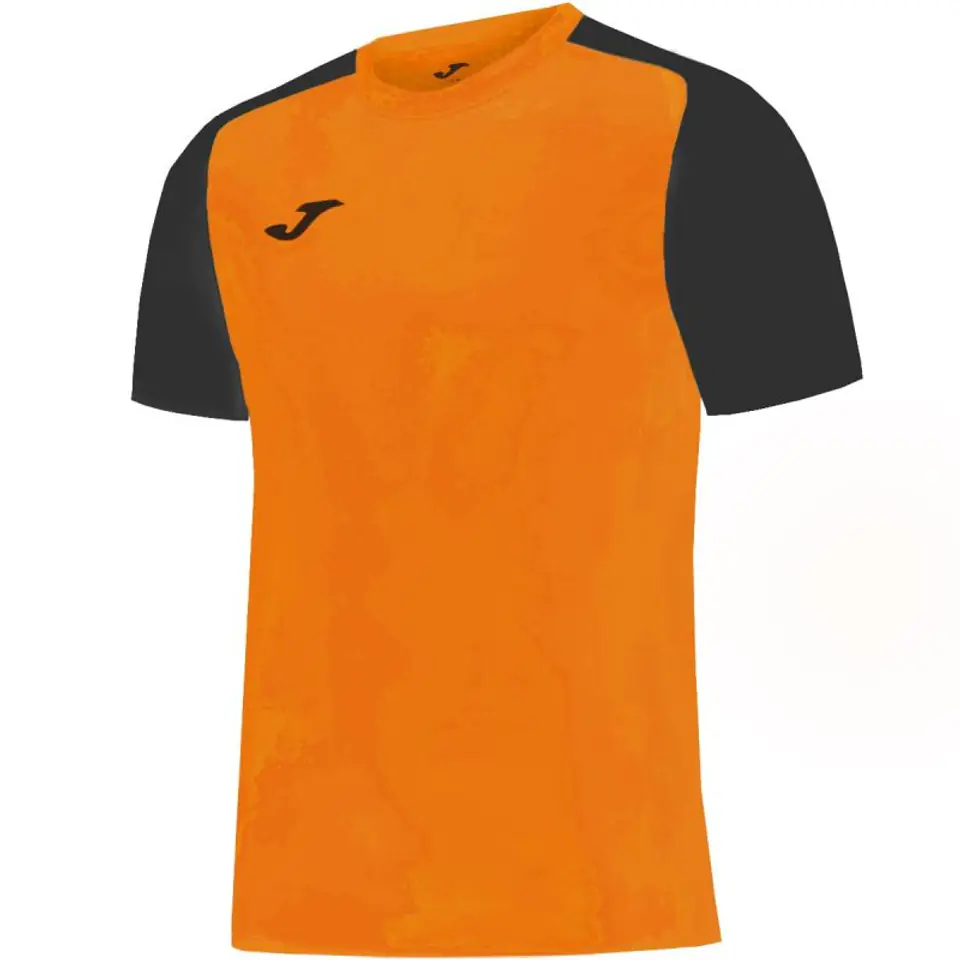 ⁨Koszulka piłkarska Joma Academy IV Sleeve 101968 (kolor Czarny. Pomarańczowy, rozmiar L)⁩ w sklepie Wasserman.eu
