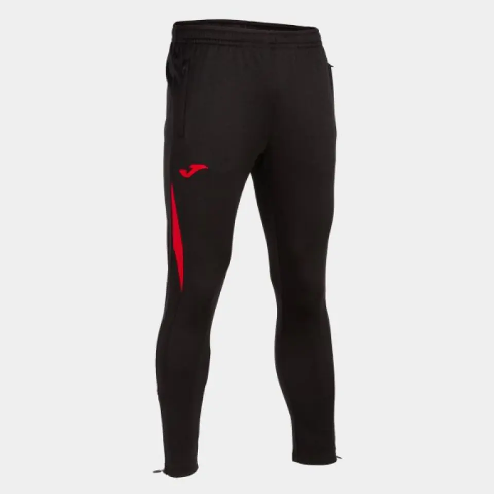 ⁨Spodnie Joma Championship VII Long Pants (kolor Czarny. Czerwony, rozmiar 6XS)⁩ w sklepie Wasserman.eu