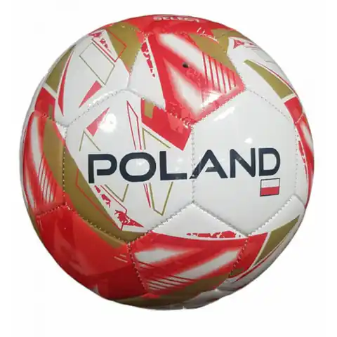⁨Piłka nożna Select Polska (kolor Biały. Czarny, rozmiar 4)⁩ w sklepie Wasserman.eu