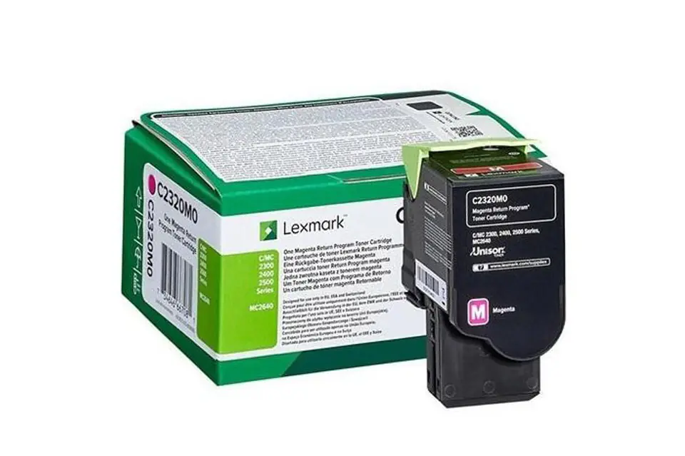 ⁨Oryginalny Toner Magenta Lexmark C2325 (C2320M0)⁩ w sklepie Wasserman.eu