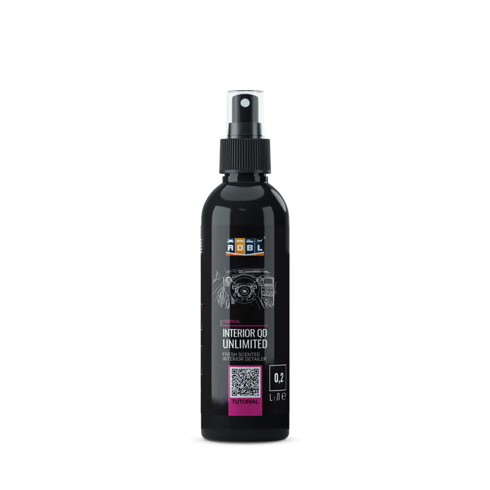 ⁨ADBL Interior QD Unlimited 200ml - quick detailer do wszystkich elementów wewnętrznych⁩ w sklepie Wasserman.eu