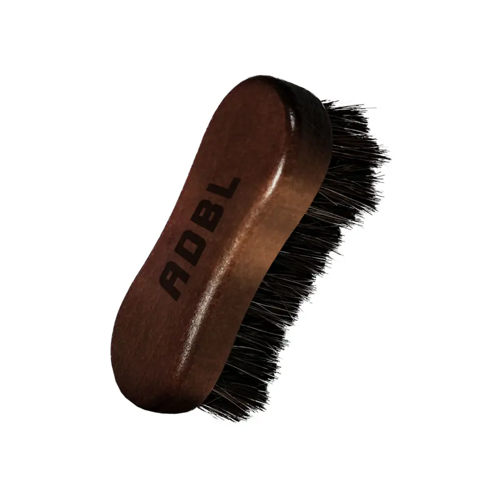 ⁨ADBL THER leather brush⁩ at Wasserman.eu