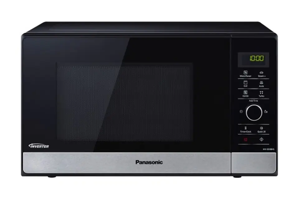 ⁨Panasonic NN-GD38HSSUG microwave Countertop Grill microwave 23 L 1000 W Black, Brushed steel⁩ at Wasserman.eu