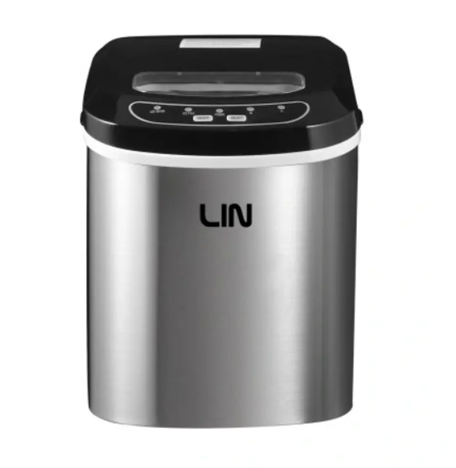 ⁨Portable ice maker LIN ICE PRO-S12 silver⁩ at Wasserman.eu