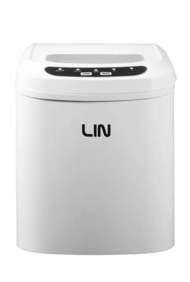 ⁨Portable ice cube maker LIN ICE PRO-W12 white⁩ at Wasserman.eu