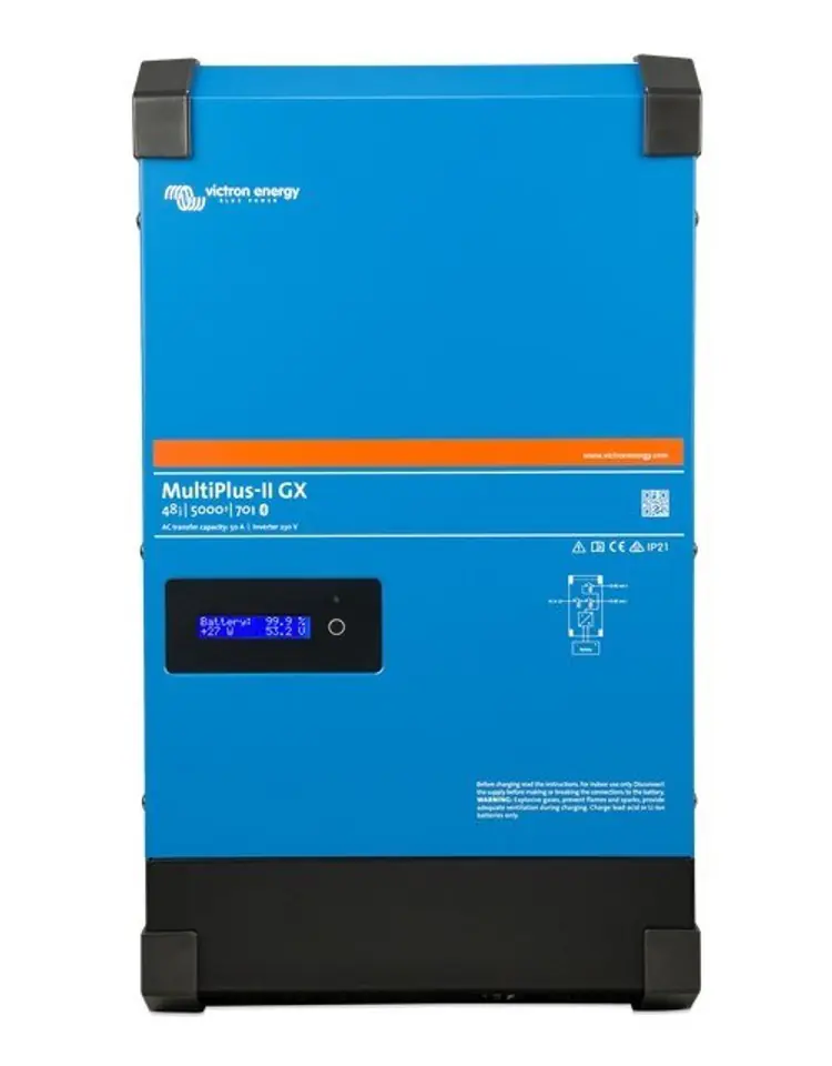 ⁨Victron Energy MultiPlus-II GX 48V 5000/70-50 multifunction inverter⁩ at Wasserman.eu