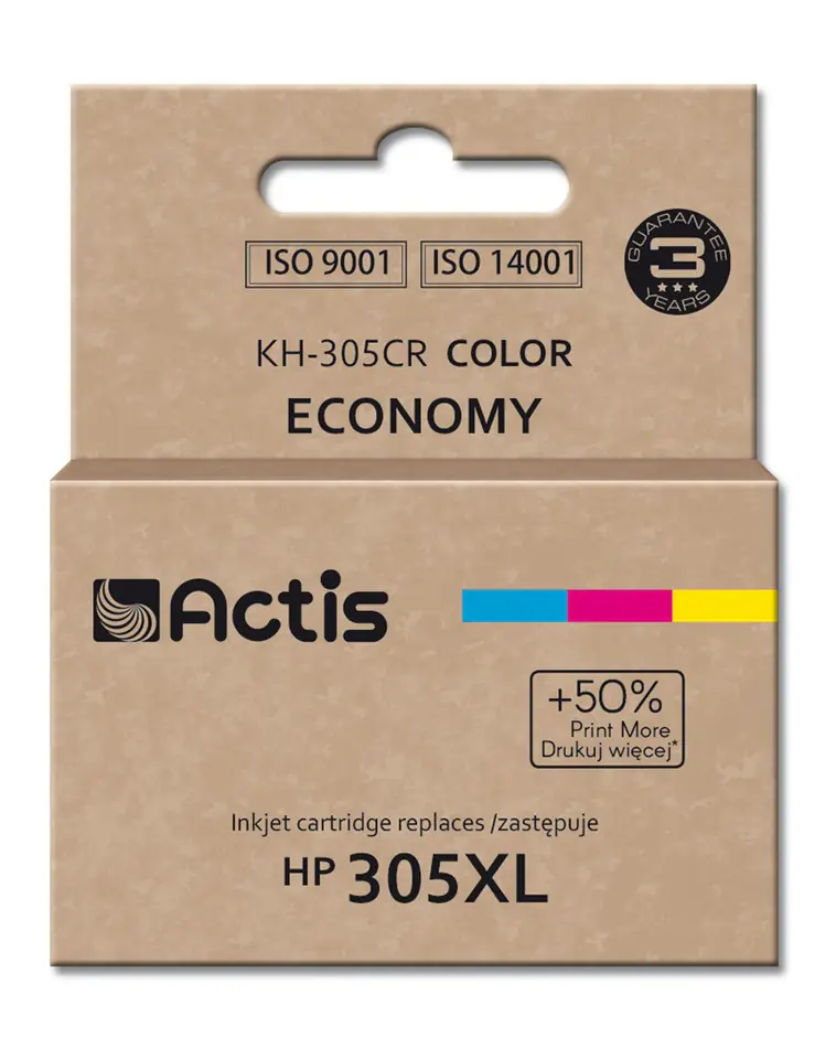 Actis KH-305CR Tusz do drukarki HP; Zamiennik 3YM63AE; Standard; 18 ml; kolor w sklepie Wasserman.eu