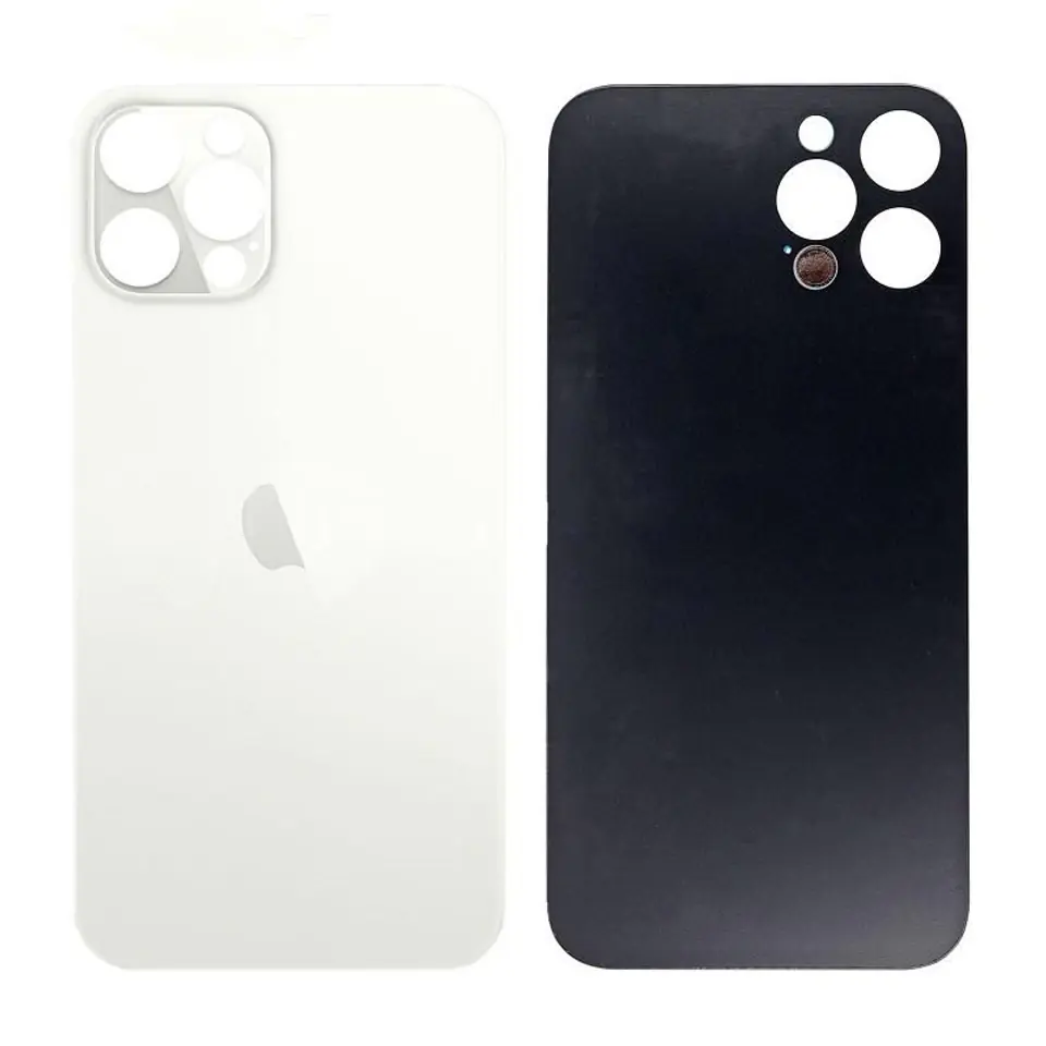 ⁨CoreParts Back Glass Cover - Silver for⁩ w sklepie Wasserman.eu