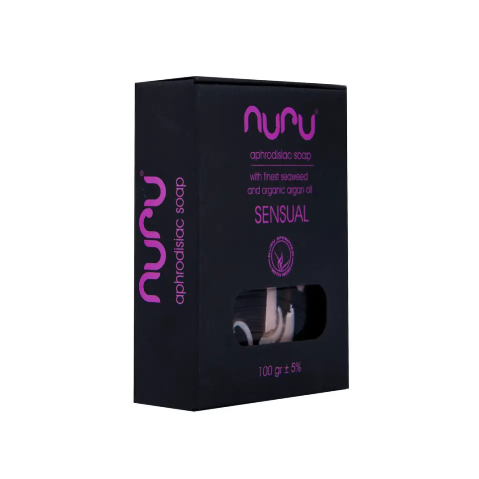⁨Nuru Mydło Naturalne 100g - Egzotyczny Aromat z Olejkami Roślinnymi⁩ w sklepie Wasserman.eu