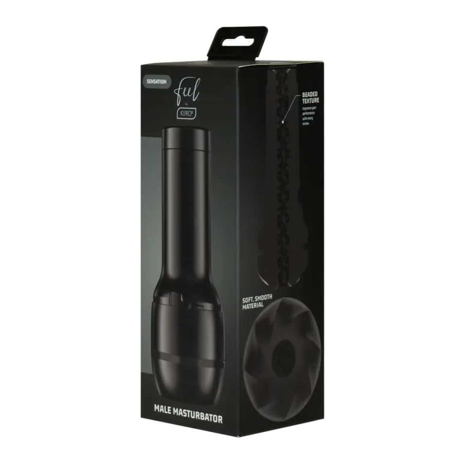 Kiiroo FeelSensation System Czarny - Dyskretna Maszyna Intymna TPE 23,7 cm w sklepie Wasserman.eu