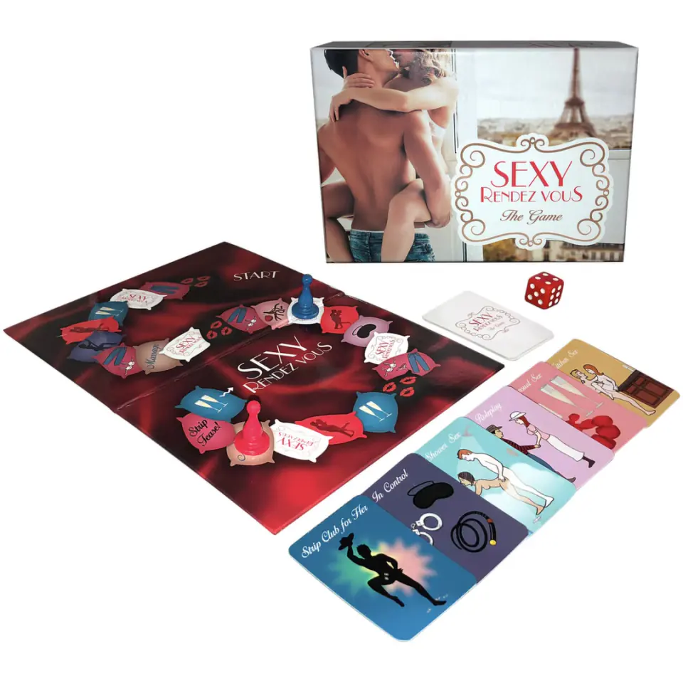 ⁨Kheper Games Sexy Rendez Vous gra planszowa dla par, zestaw kart⁩ w sklepie Wasserman.eu