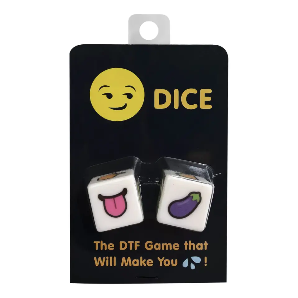 ⁨Kheper Games - Erotyczna Gra W Kości DTF Emoji Dice Game⁩ w sklepie Wasserman.eu