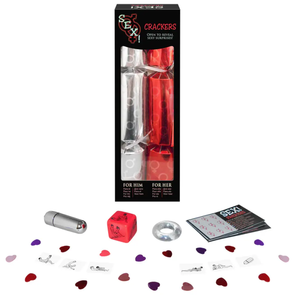 ⁨Kheper Games Sex Crackers gra dla par - zestaw upominkowy dla dwojga⁩ w sklepie Wasserman.eu