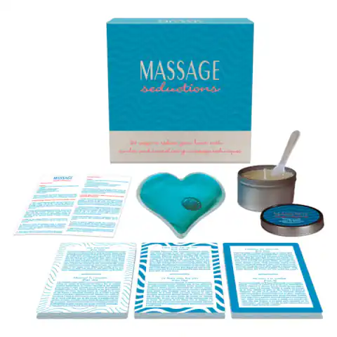 ⁨Kheper Games - Gra Erotyczna Do Masażu Massage Seductions⁩ w sklepie Wasserman.eu