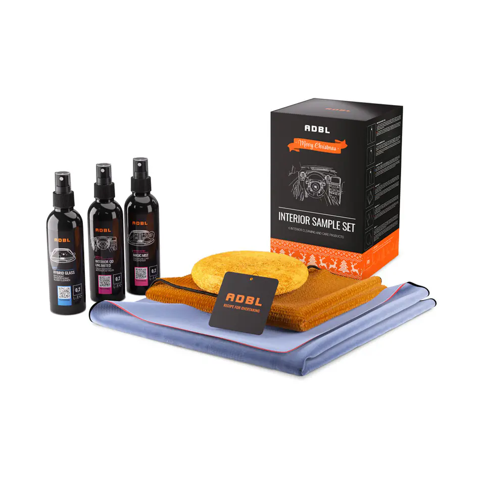 ⁨ADBL INTERIOR SAMPLE SET - cosmetics and accessories for the interior⁩ at Wasserman.eu