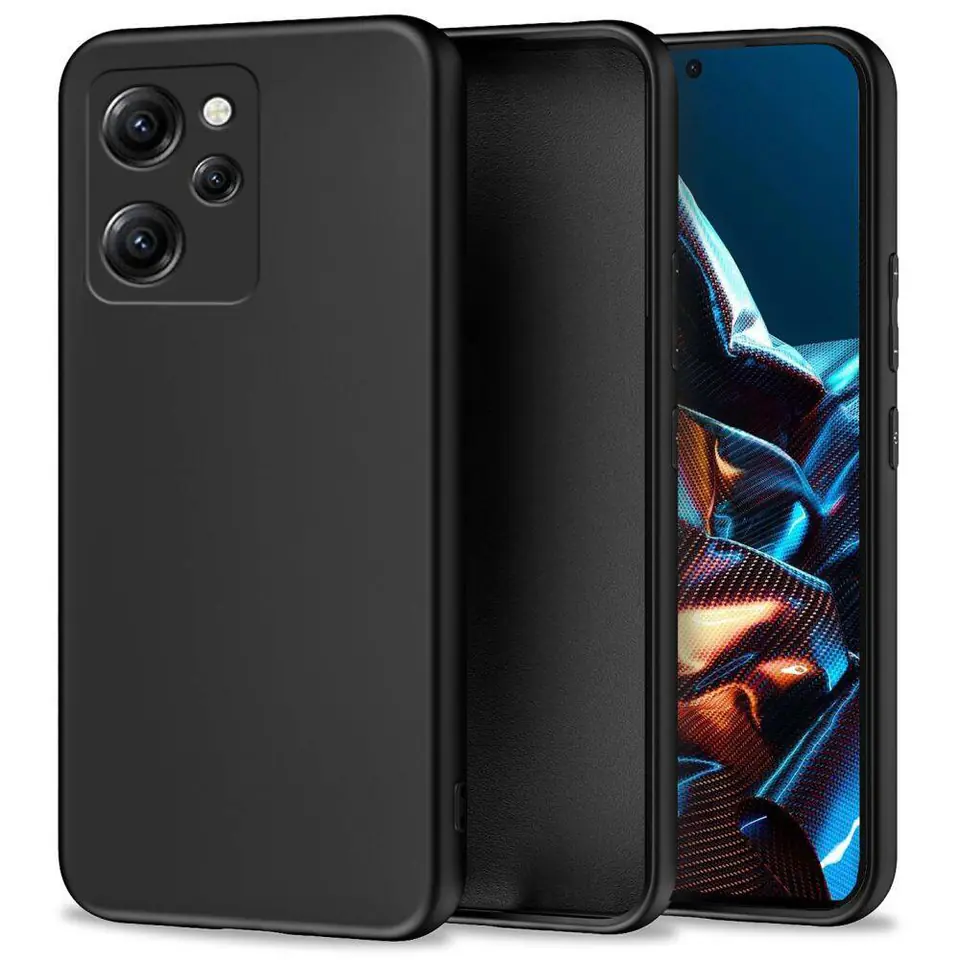 ⁨Etui XIAOMI POCO X5 PRO 5G Tech-Protect Icon czarne⁩ w sklepie Wasserman.eu