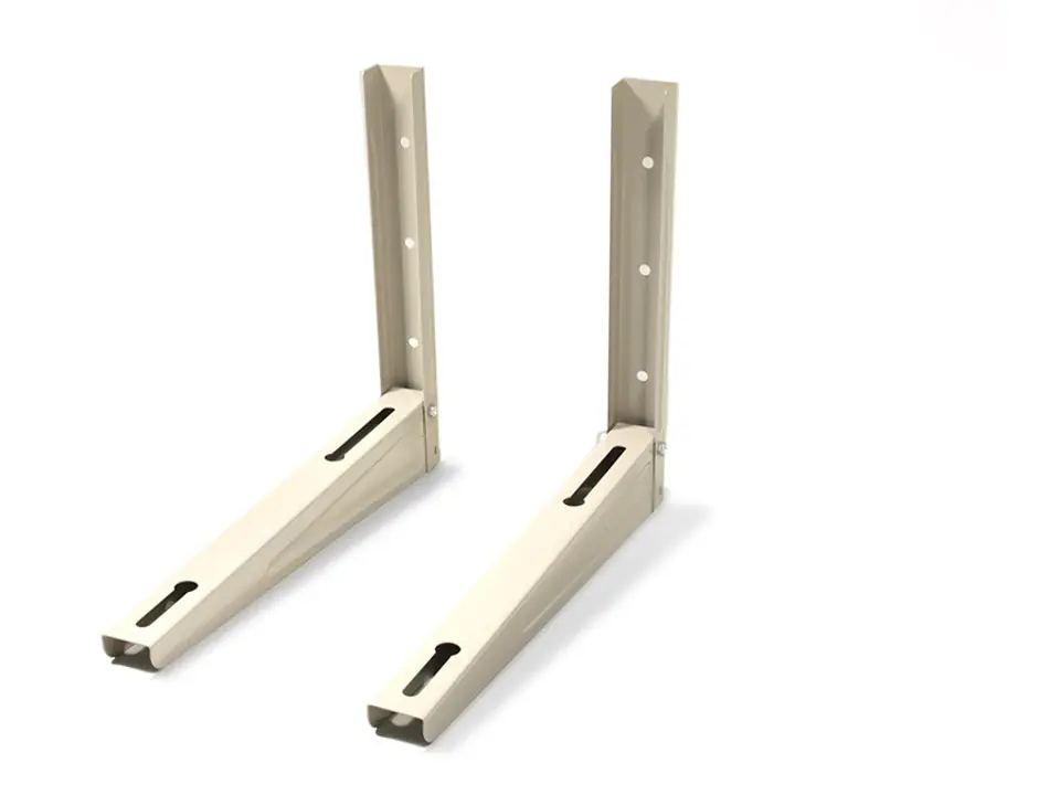 ⁨Air Conditioner Wall Mount to MACLEAN MC-624 Galvanized Steel Bracket up to 200 kg Ivory⁩ at Wasserman.eu