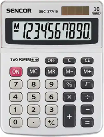 ⁨Kalkulator SENCOR SEC 377/10⁩ w sklepie Wasserman.eu