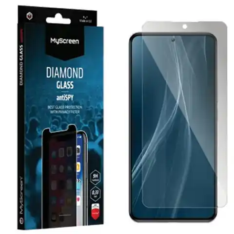 ⁨MS AntiSPY Diamond Glass iPhone 15 Plus 6.7" Szkło hartowane⁩ w sklepie Wasserman.eu