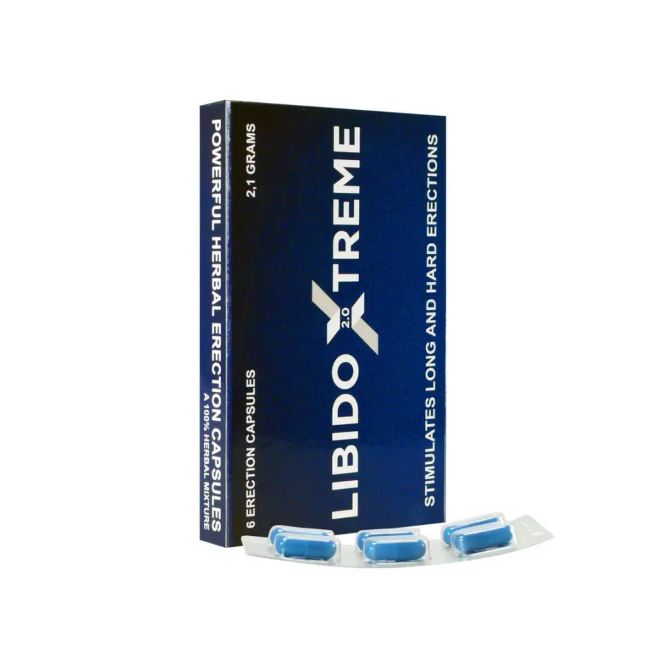 ⁨Libido Extreme Dark Blue tabletki dla mężczyzn 6 kapsułek⁩ w sklepie Wasserman.eu