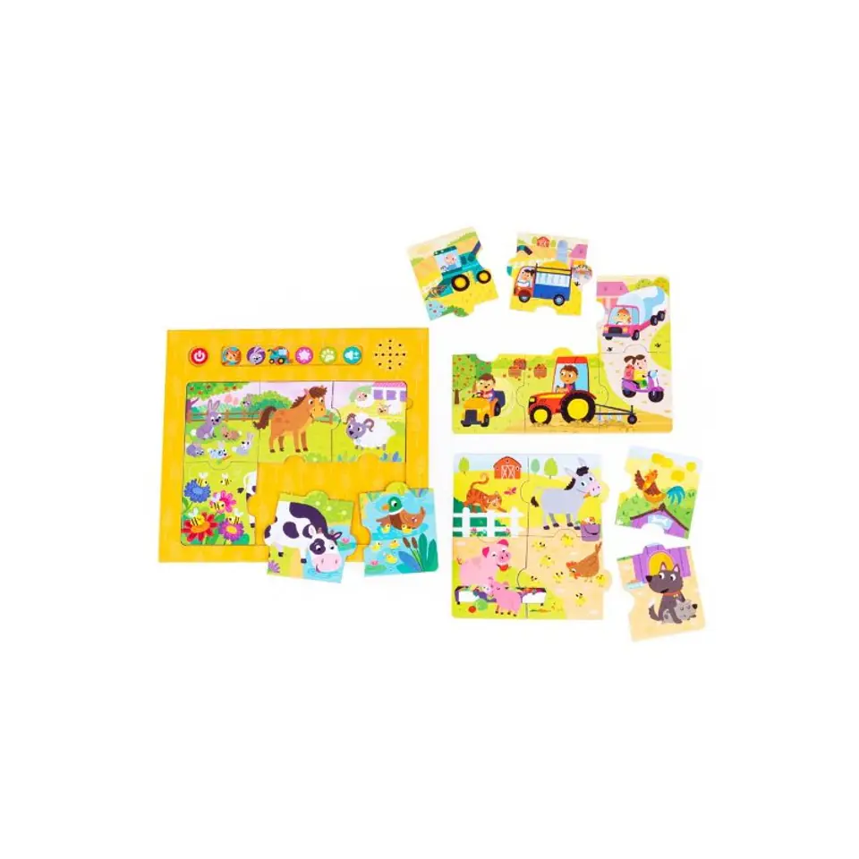 Puzzle dźwięki wokół wieś w sklepie Wasserman.eu