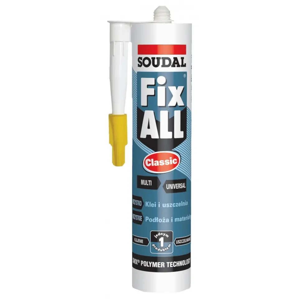 ⁨USZCZELNIACZ HYBRYDOWY FIX ALL FLEXI CZARNY 290ML⁩ w sklepie Wasserman.eu