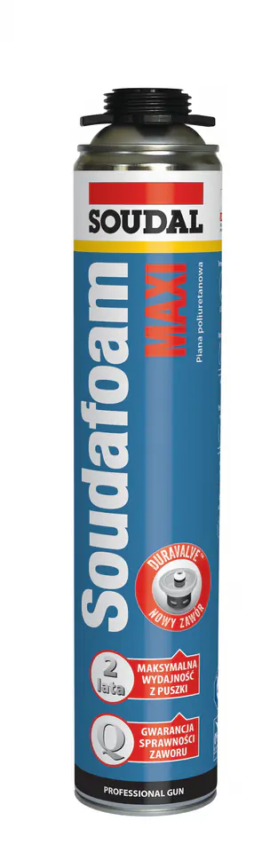 PIANKA PISTOLETOWA SOUDAL MAXI 870ML w sklepie Wasserman.eu