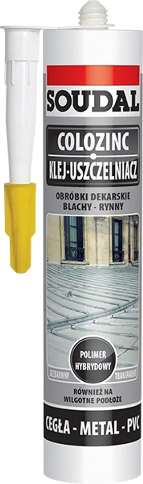 ⁨USZCZELNIACZ DO BLACH BEZBARWNY COLOZINC 290ML⁩ w sklepie Wasserman.eu