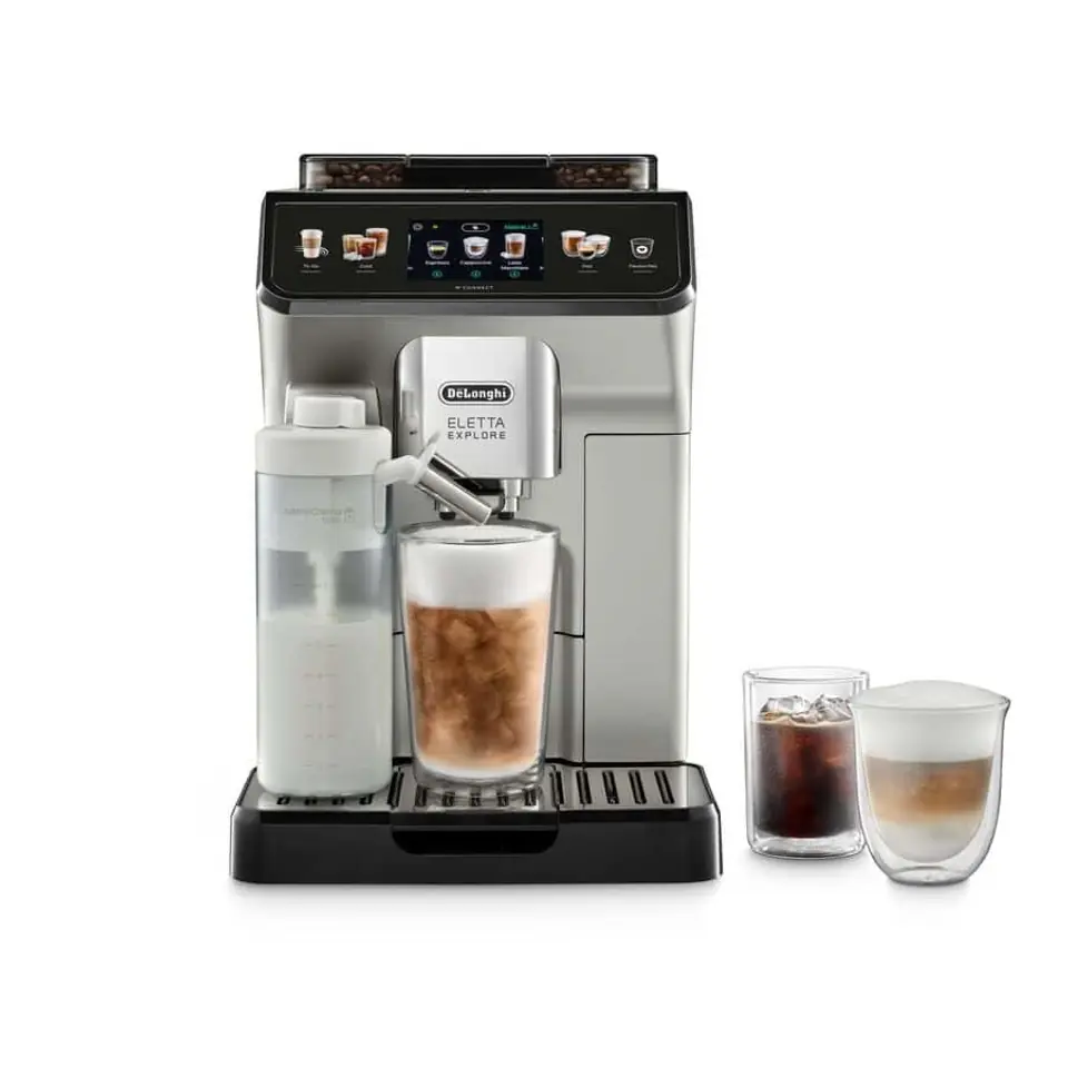 ⁨Ekspres ciśnieniowy DeLonghi ECAM 450.65.S⁩ w sklepie Wasserman.eu
