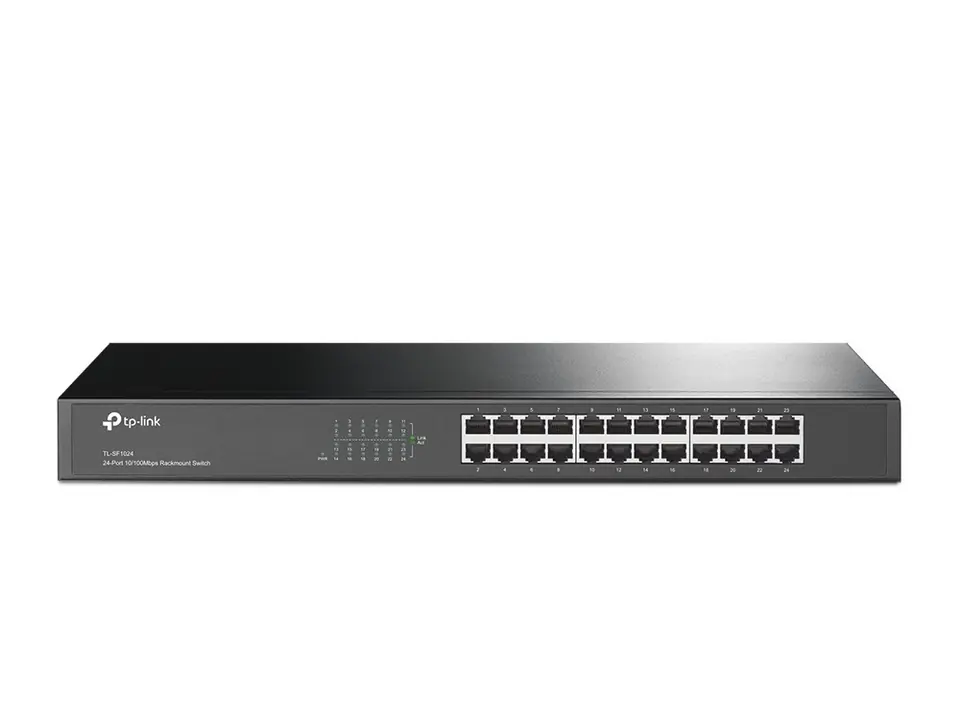 ⁨TP-Link 24-Port 10/100Mbps Rackmount Network Switch⁩ at Wasserman.eu