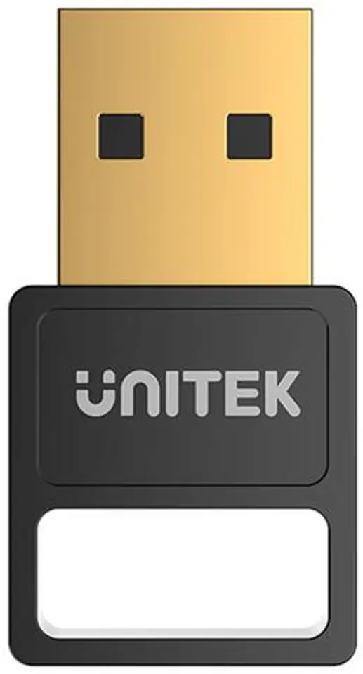 ⁨UNITEK BLUETOOTH ADAPTER 5.3 BLE USB-A BLACK⁩ at Wasserman.eu