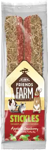 ⁨Supreme Petfoods Tiny Friends Farm Stickles Apple & Cranberry 100g⁩ w sklepie Wasserman.eu