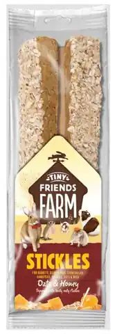 ⁨Supreme Petfoods Tiny Friends Farm Stickles Oats & Honey 100g⁩ w sklepie Wasserman.eu