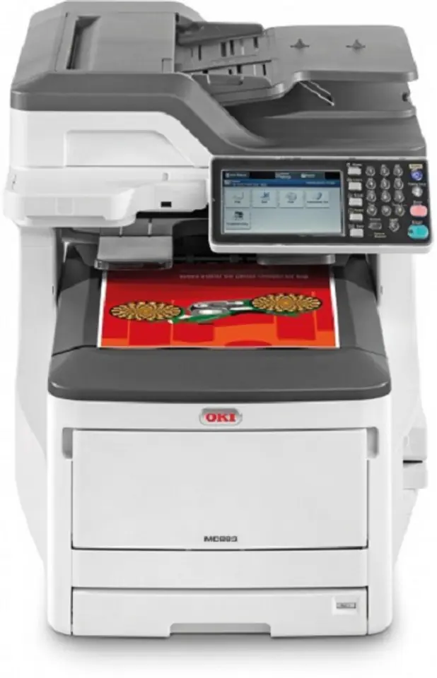 ⁨OKI MC883dn Laser Multifunction Printer 45850304⁩ at Wasserman.eu