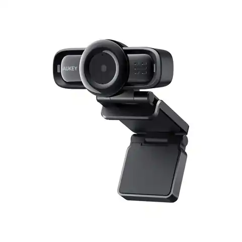 ⁨AUKEY PC-LM3 webcam 2 MP 1920 x 1080 pixels USB 2.0 Black⁩ at Wasserman.eu