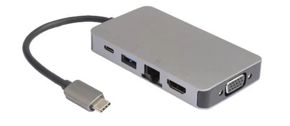 ⁨MicroConnect USB-C Mini Dock⁩ w sklepie Wasserman.eu