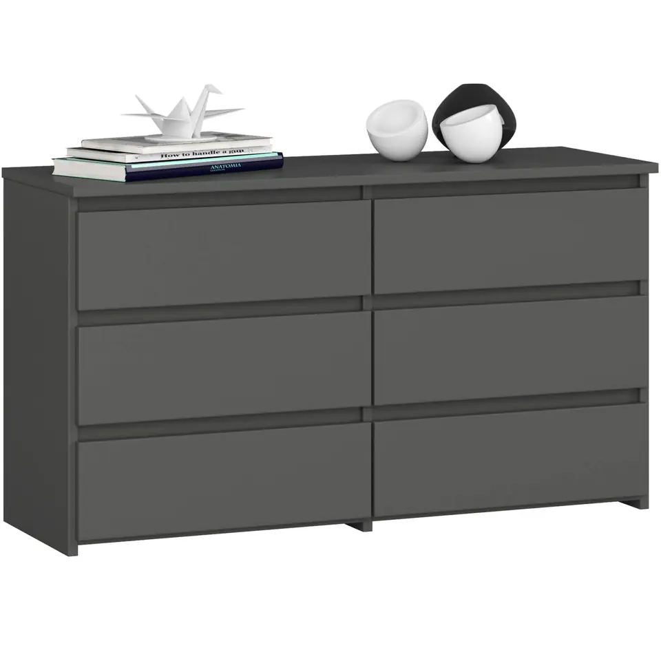 KOMODA CL100 6SZ PK SZARA w sklepie Wasserman.eu