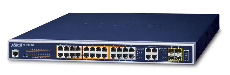 Planet IPv6/IPv4, 24-Port Managed w sklepie Wasserman.eu